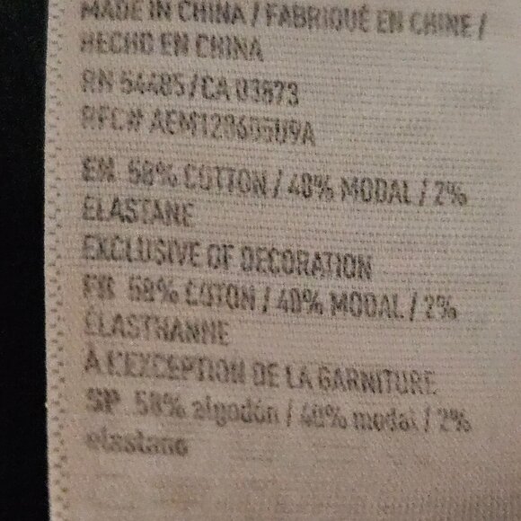 AEO Velvet Jeggings Women's Black Super Stretch Skinny Size 6 VTG Old School - Picture 12 of 16